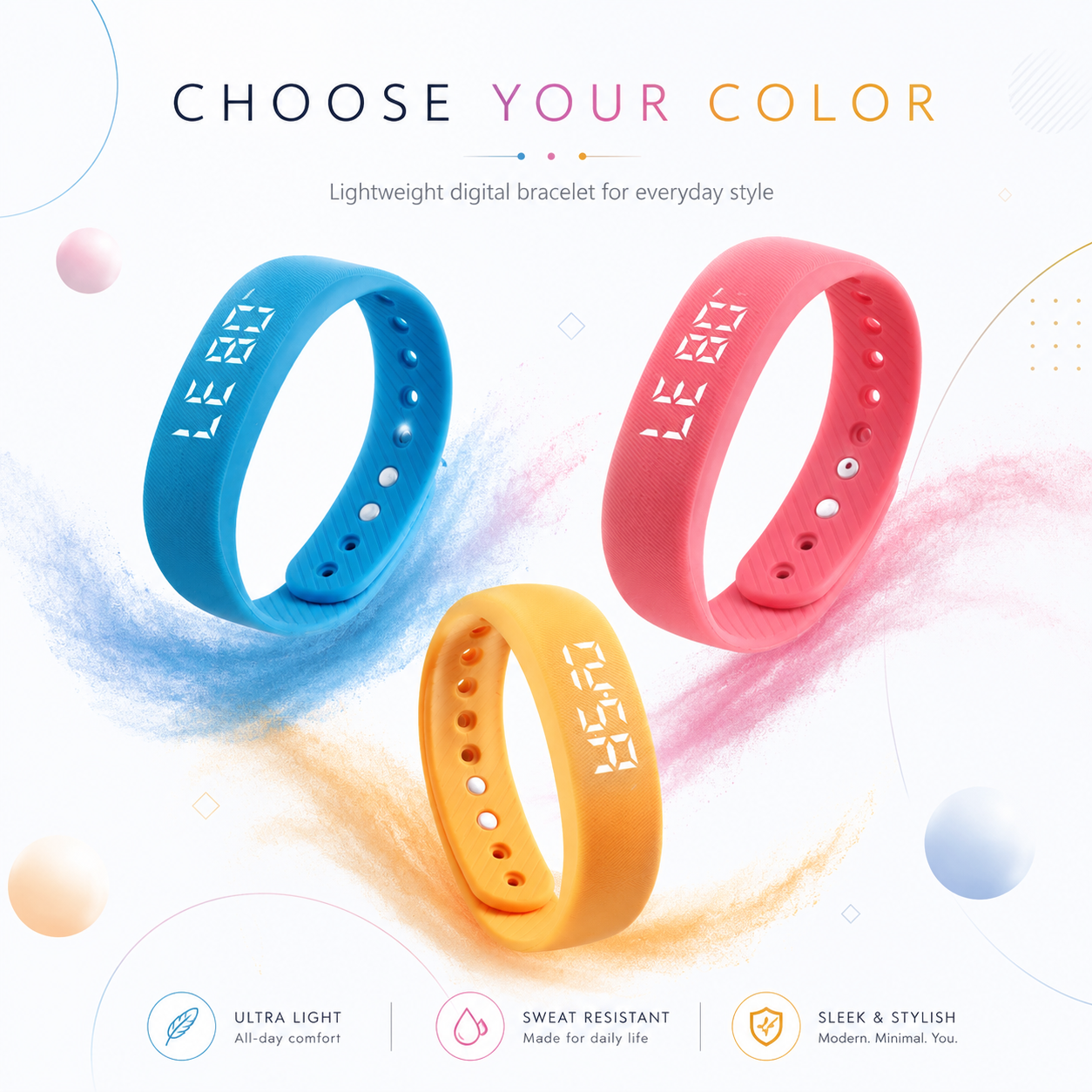 Silent Vibration Alarm Watch – Wake Up Quietly Without Disturbing Anyone