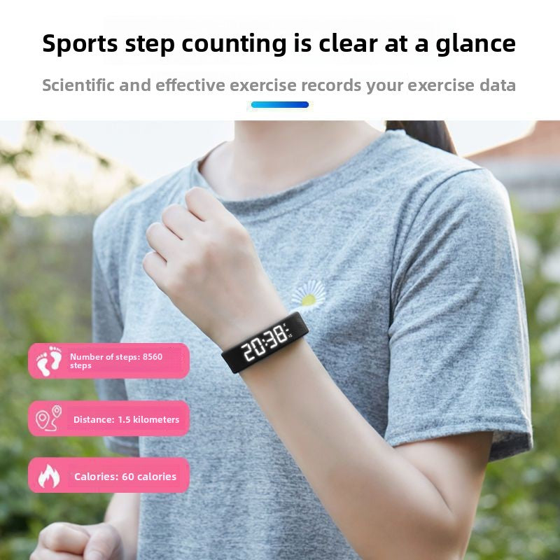 Multi Function Silent Vibration Alarm Sports Watch