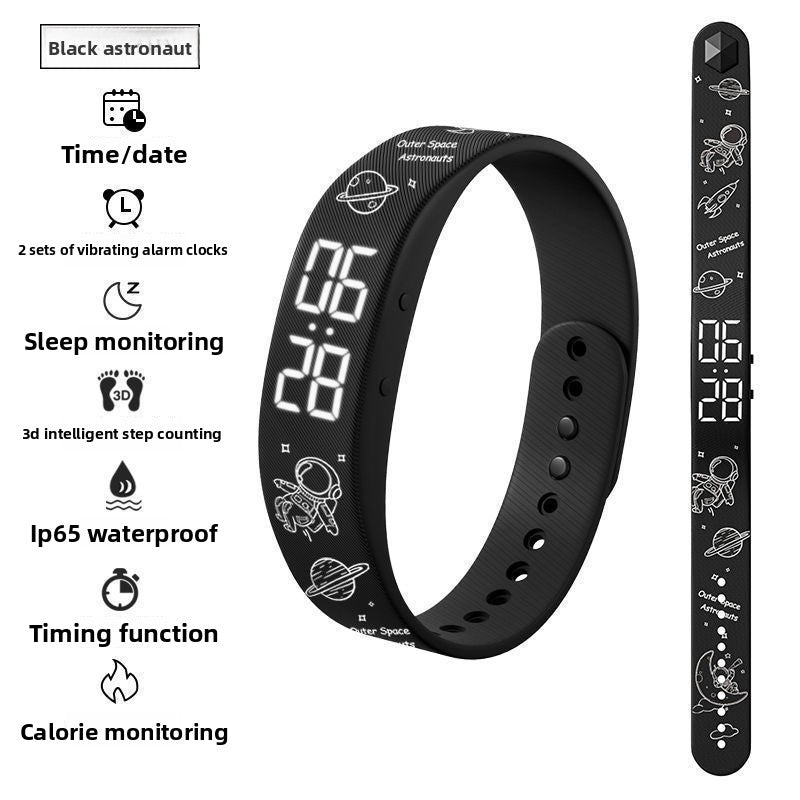 Multi Function Silent Vibration Alarm Sports Watch