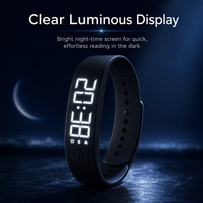 Silent Vibration Alarm Watch – Wake Up Quietly Without Disturbing Anyone