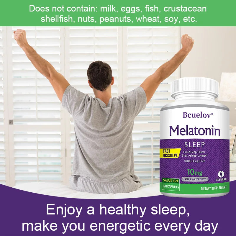 Clavixo Melatonin Sleep Support Extra Nighttime Support for Your Sleep Routine