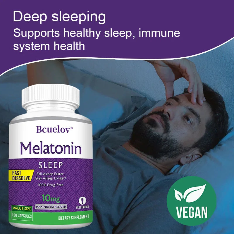 Clavixo Melatonin Sleep Support Extra Nighttime Support for Your Sleep Routine