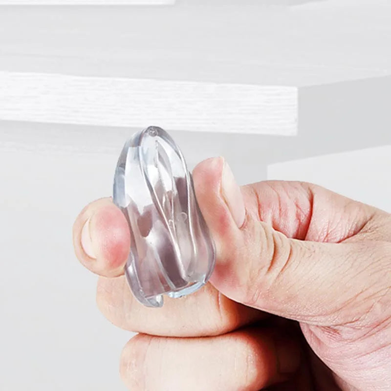 4PCS Baby Corner Guards – Soft Transparent Table Edge Protectors