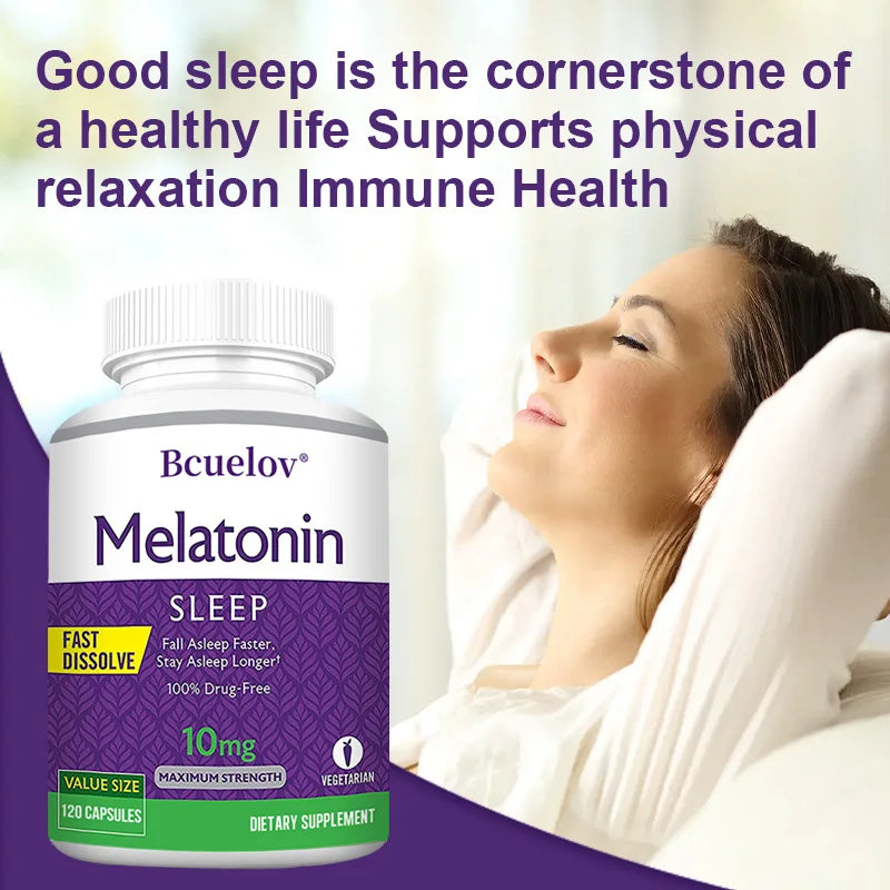 Clavixo Melatonin Sleep Support Extra Nighttime Support for Your Sleep Routine