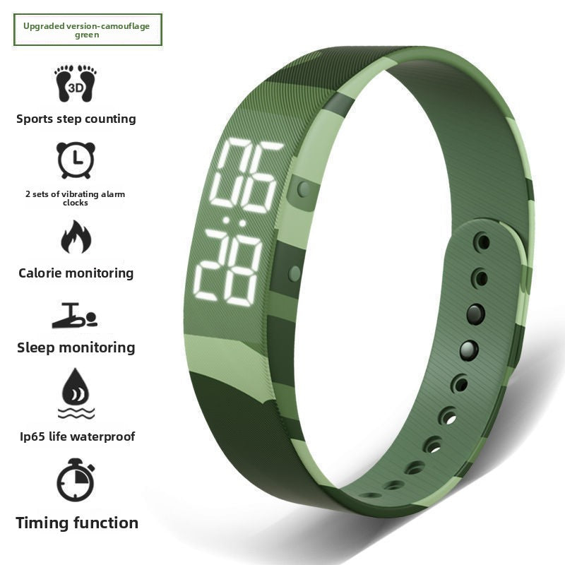 Multi Function Silent Vibration Alarm Sports Watch